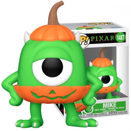 Funko Pop! Disney Pixar Halloween 1487 – Mike Wazowski con Costume da Zucca – Figura da Collezione in PVC – 9 cm - Jack the Collector
