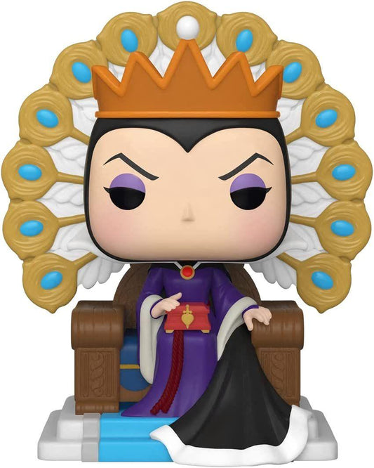 Funko POP! Disney Villains: Evil Queen on Throne (1088) – Deluxe Edition - Jack the Collector