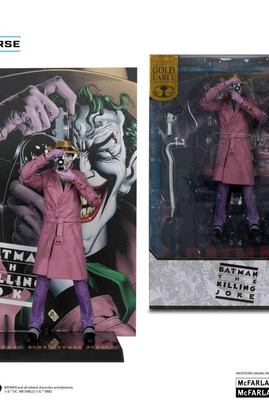 Joker Action Figure: Dc Multiverse Cover Recreations Batman: The Killing Joke - Jack the Collector