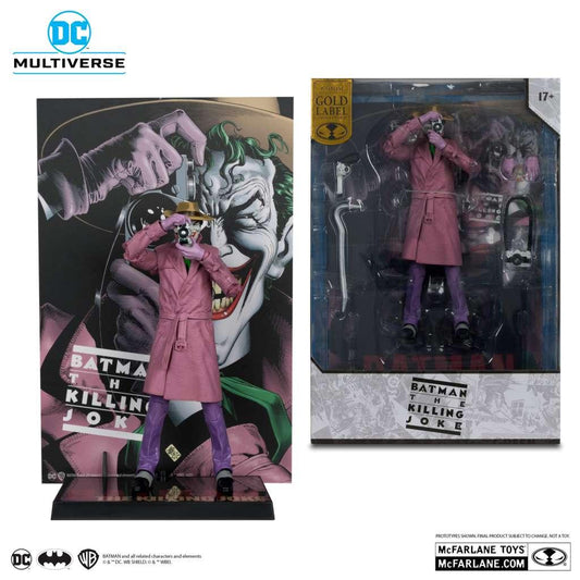 Joker Action Figure: Dc Multiverse Cover Recreations Batman: The Killing Joke - Jack the Collector
