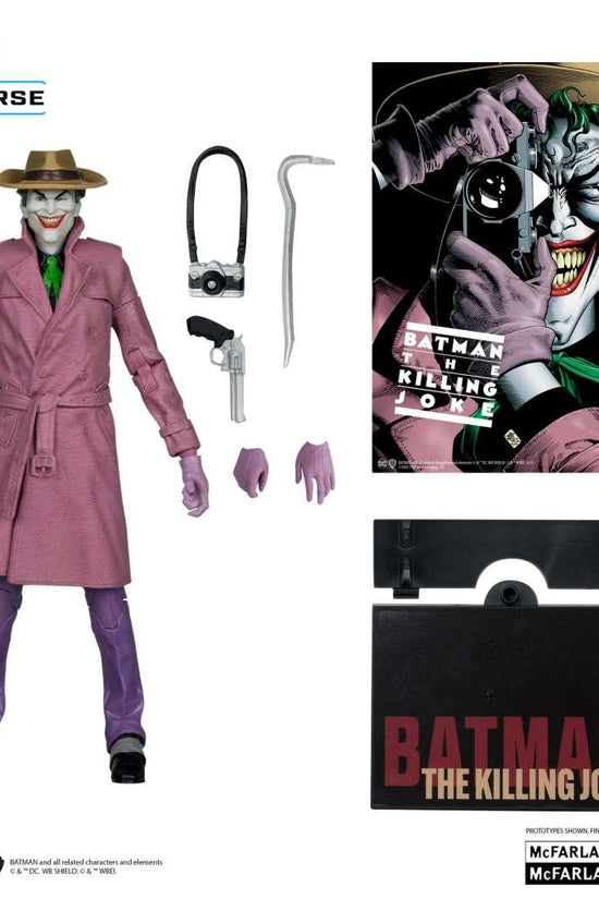 Joker Action Figure: Dc Multiverse Cover Recreations Batman: The Killing Joke - Jack the Collector