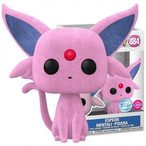Funko Pop! Pokémon: Espeon (884) Flocked – Figure da Collezione - Jack the Collector