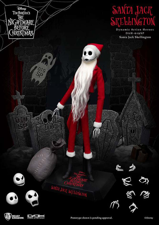 The Nightmare Before Christmas: Santa Jack Skellington Action Figure