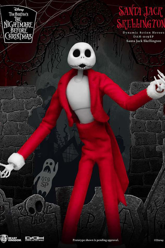 The Nightmare Before Christmas: Santa Jack Skellington Action Figure