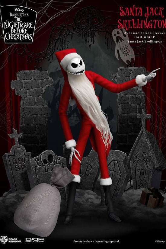 The Nightmare Before Christmas: Santa Jack Skellington Action Figure