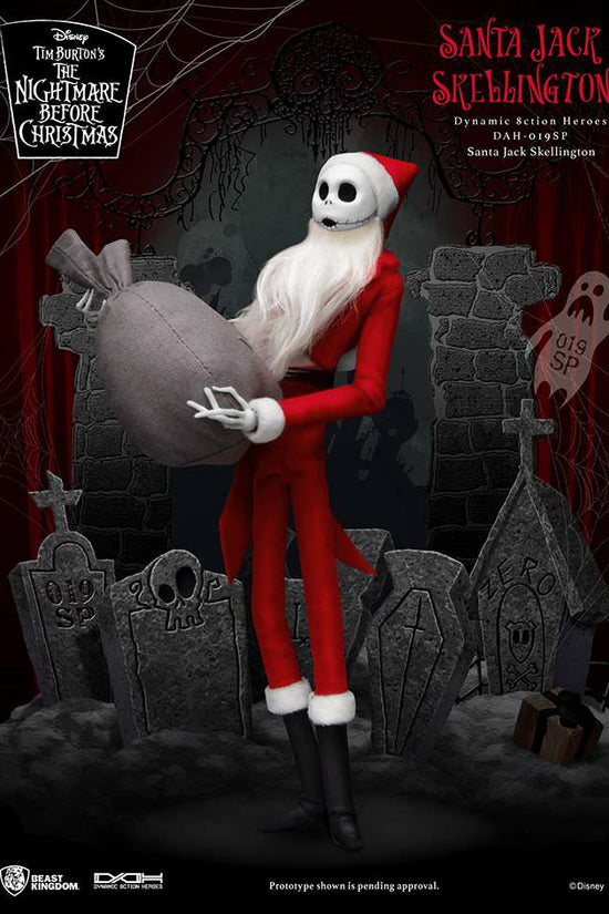 The Nightmare Before Christmas: Santa Jack Skellington Action Figure