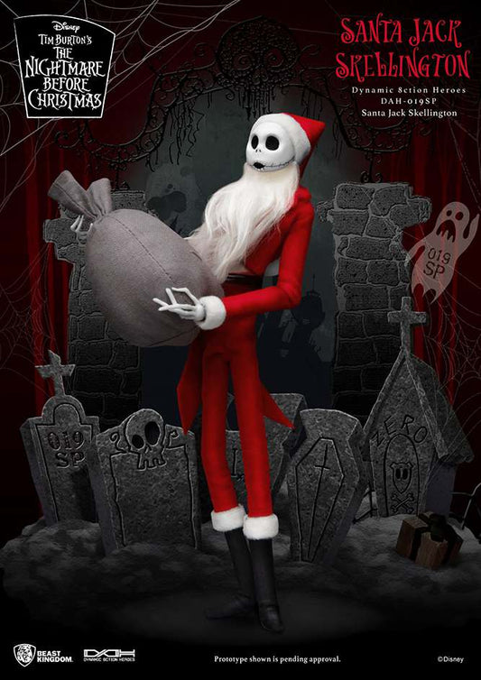 The Nightmare Before Christmas: Santa Jack Skellington Action Figure