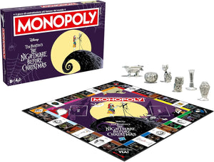 Nightmare Before Christmas Monopoly - Jack the Collector