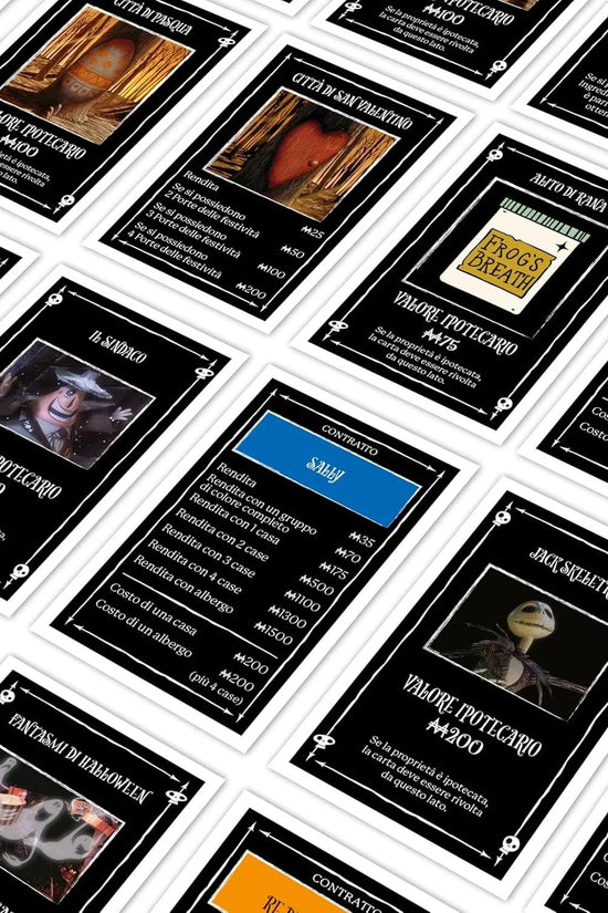 Nightmare Before Christmas Monopoly - Jack the Collector