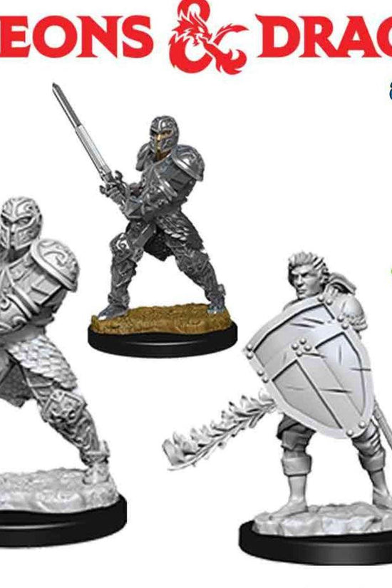 Miniature D&D: D&D Nolzur's Marvelous Miniatures - Male Human Fighter - Jack the Collector