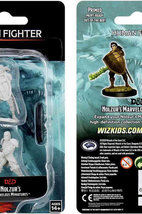 Miniature D&D: D&D Nolzur's Marvelous Miniatures - Male Human Fighter - Jack the Collector