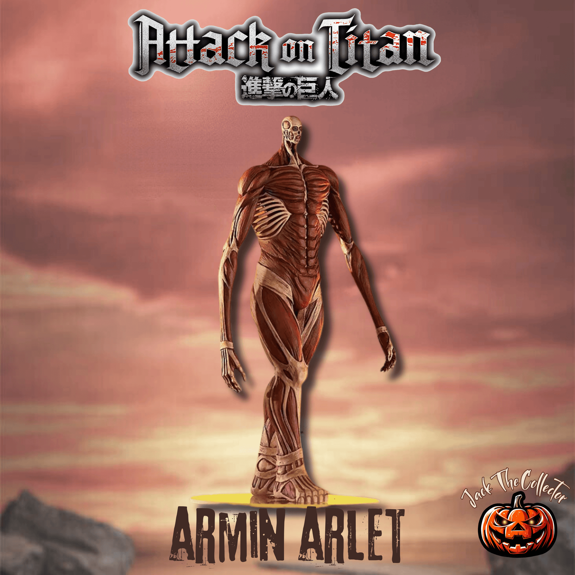 Attack On Titan: Armin Arlet Colossal Titan - Jack the Collector