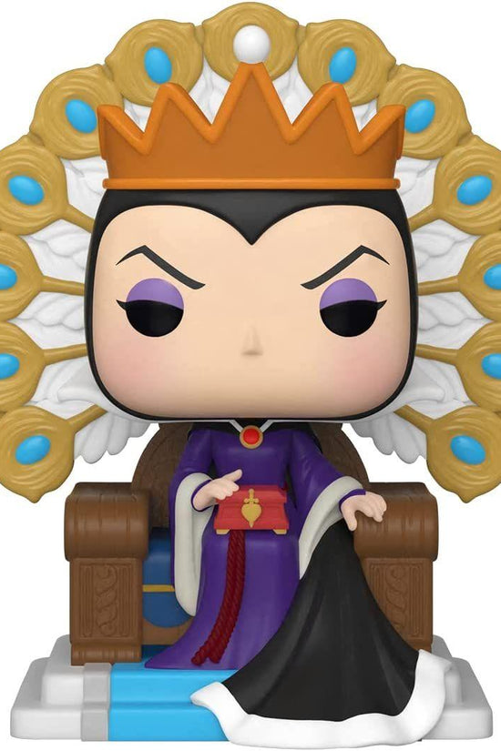 Funko POP! Disney Villains: Evil Queen on Throne (1088) – Deluxe Edition - Jack the Collector
