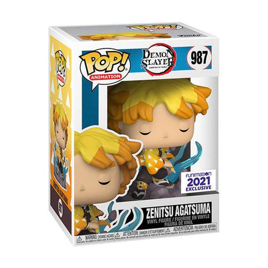 Funko POP! Demon Slayer: Zenitsu (987) EXM – Edizione Limitata - Jack the Collector