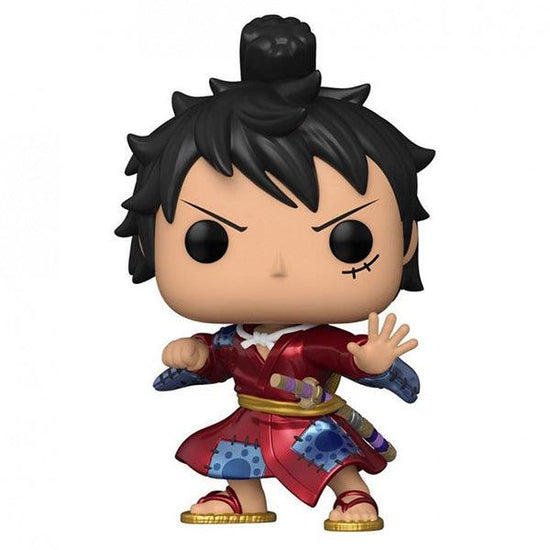 Funko POP! One Piece: Luffytaro in Kimono (921) – Funko Exclusive – Metallic - Jack the Collector