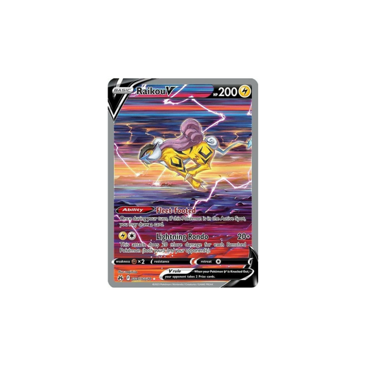 Raikou V 218/172 SAR-VSTAR UNIVERSE- FULL ART