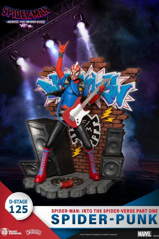 Marvel D-Stage PVC Diorama Spider-Man: Across the Spider-Verse Part One – Spider-Punk 15 cm - Jack the Collector
