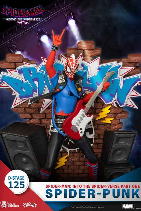 Marvel D-Stage PVC Diorama Spider-Man: Across the Spider-Verse Part One – Spider-Punk 15 cm - Jack the Collector