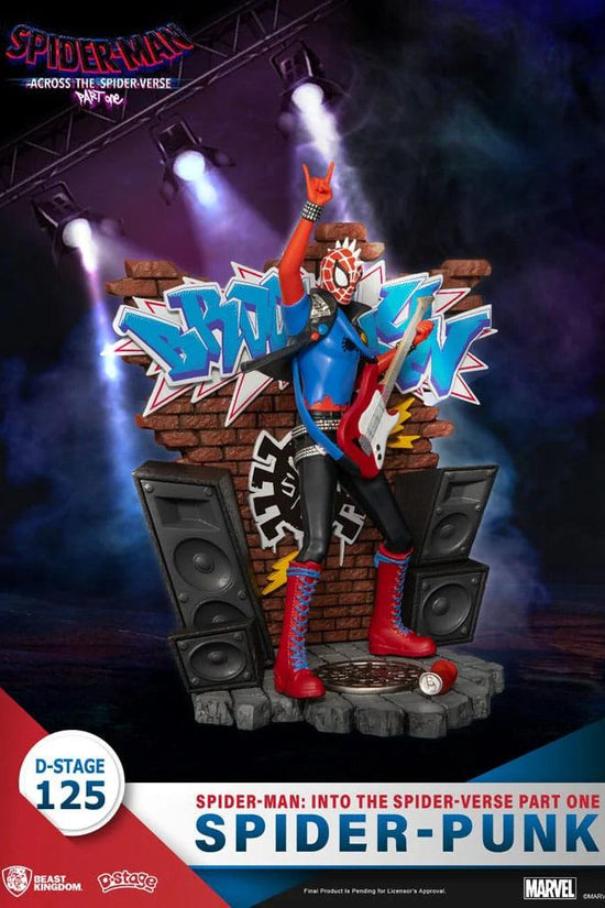 Marvel D-Stage PVC Diorama Spider-Man: Across the Spider-Verse Part One – Spider-Punk 15 cm - Jack the Collector