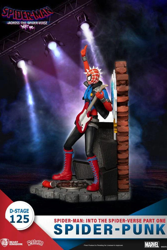 Marvel D-Stage PVC Diorama Spider-Man: Across the Spider-Verse Part One – Spider-Punk 15 cm - Jack the Collector