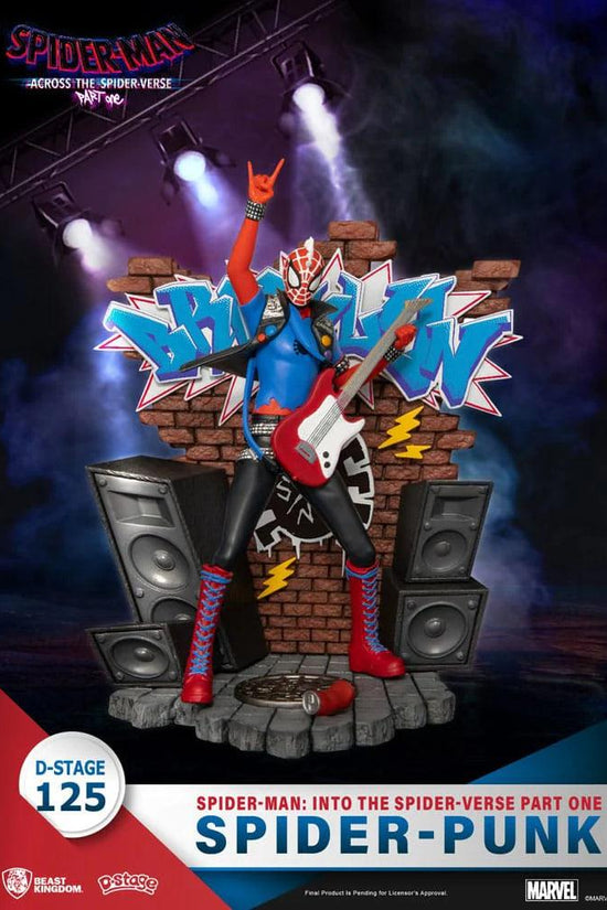 Marvel D-Stage PVC Diorama Spider-Man: Across the Spider-Verse Part One – Spider-Punk 15 cm - Jack the Collector